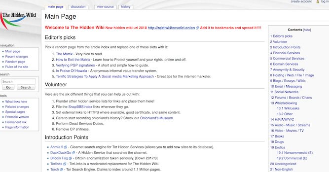 Dark web honlapok amelyeket nem találsz meg a Google-ban