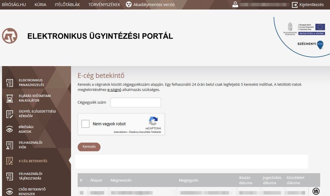 Cégadatok lekérése mielőtt üzletet kötnél