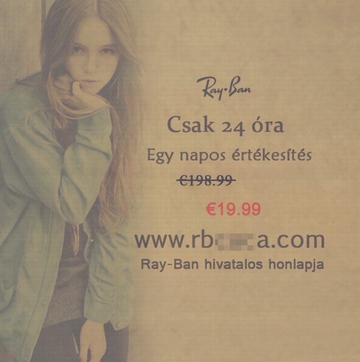 Csaló webáruház megosztások terjednek